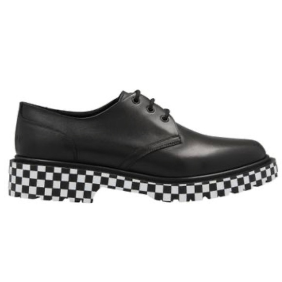 CELINE
RANGER LEATHER DERBY SHOES WITH CHECKERED SOLE - Picture 2 of 14